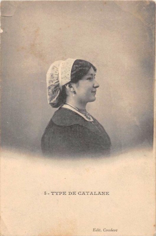Carte postale ancienne Type Catalane
