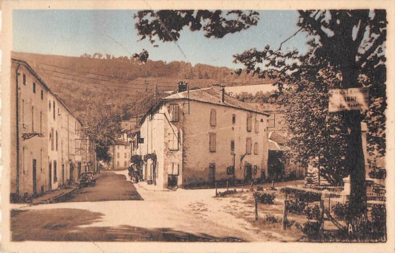 Carte postale ancienne Vabre Grand'Rue à Vabre