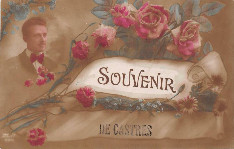 Carte postale ancienne Souvenir De Castres à Castres