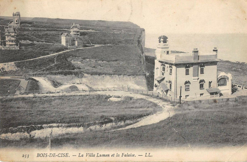 Carte postale ancienne Bois De Cise La Villa Lumen Et Falaise