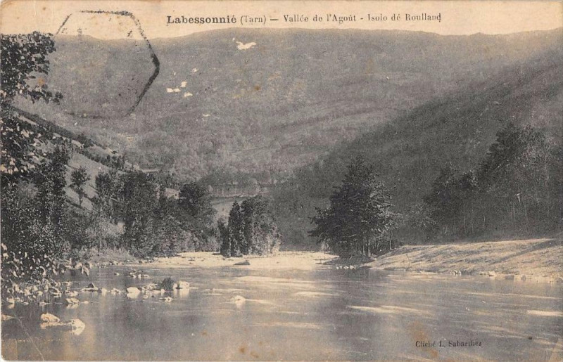 Carte postale ancienne Labessonnie Vallee De L'Agout Isolo De Roulland