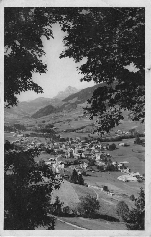 Carte postale ancienne Megeve à Megève