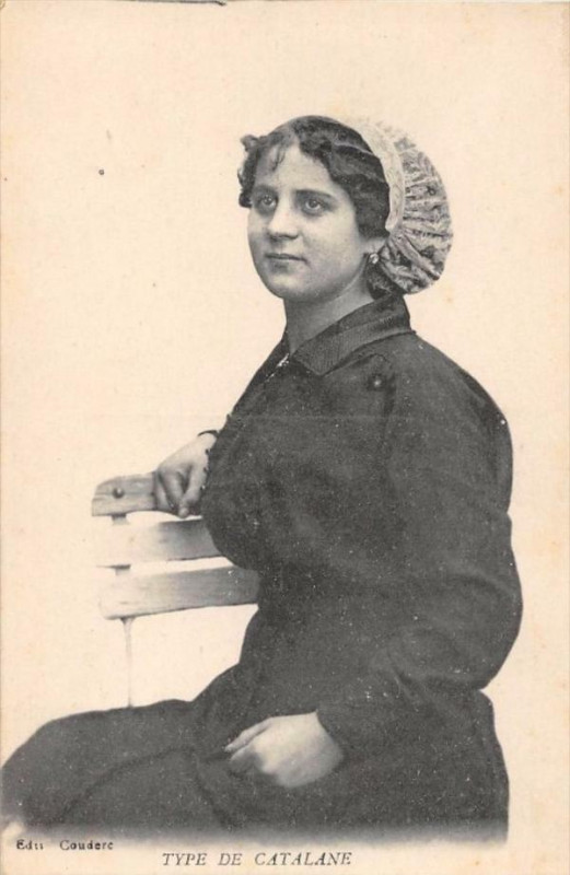 Carte postale ancienne Type De Catalane