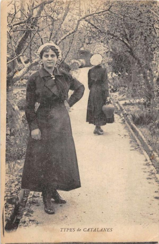 Carte postale ancienne Types De Catalanes