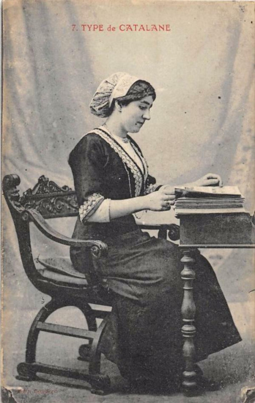 Carte postale ancienne Type De Catalane