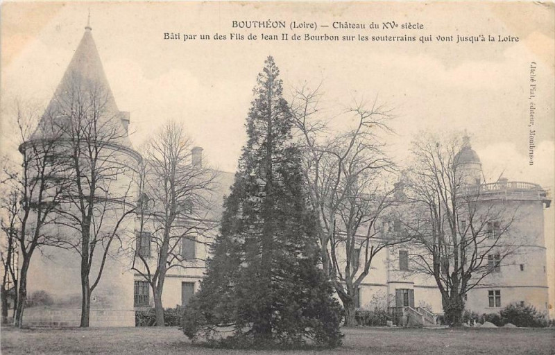 Carte postale ancienne Boutheon Le Chateau
