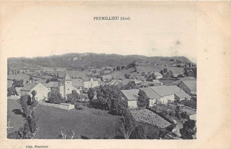Carte postale ancienne Premillieu Ain à Prémillieu