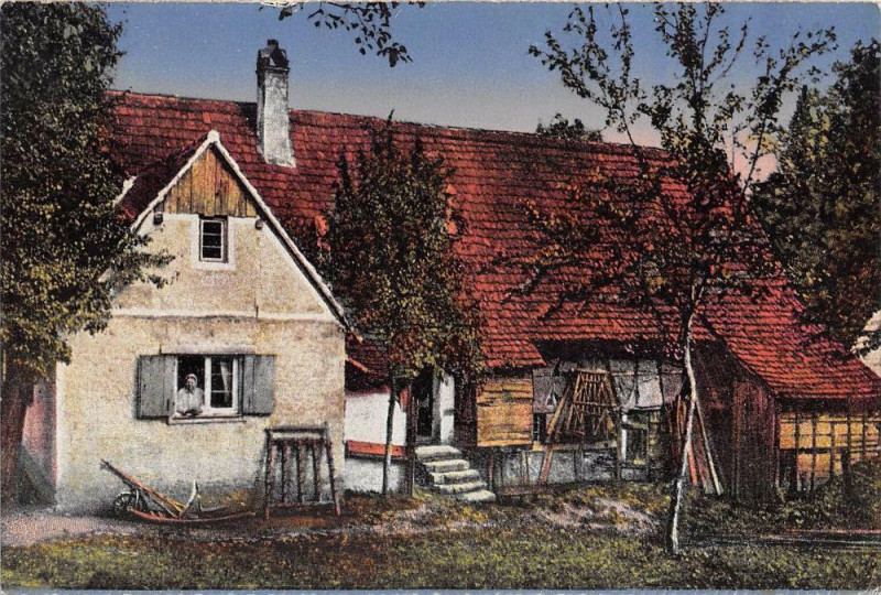 Carte postale ancienne Schlerlenhof Bei Worth