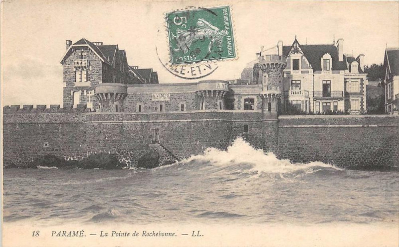 Carte postale ancienne Parame Pointe De Rochebonne