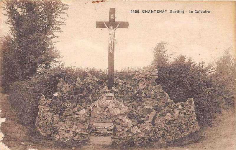 Carte postale ancienne Chantenay Le Calvaire