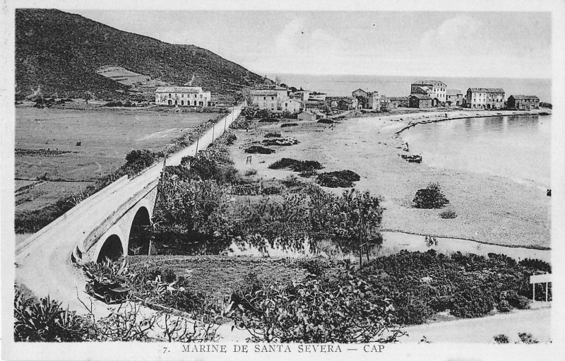 Carte postale ancienne 20 Corse Marine De Santa Severa