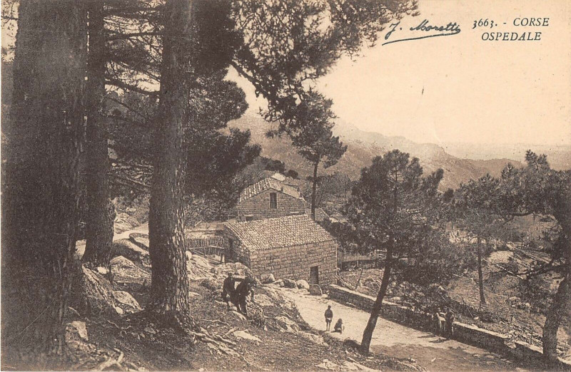 Carte postale ancienne 20 Corse Ospedale