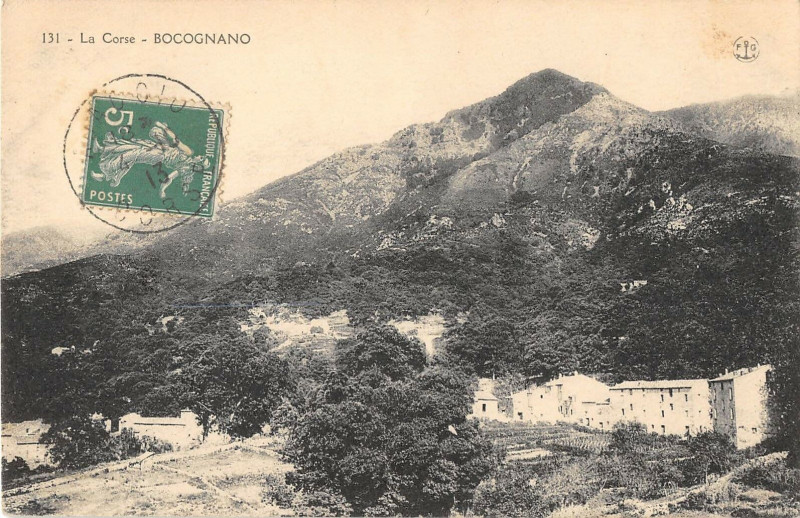 Carte postale ancienne 20 Corse Bocognano à Bocognano