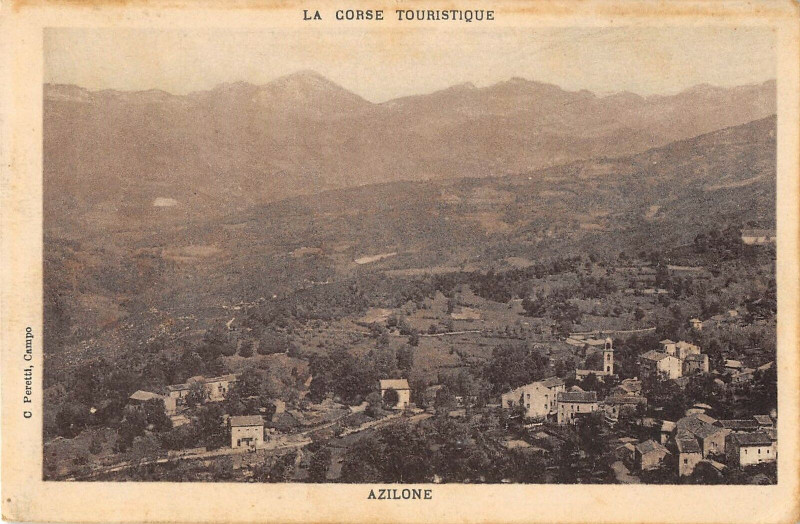Carte postale ancienne 20 Corse Azilone (cliché pas courant