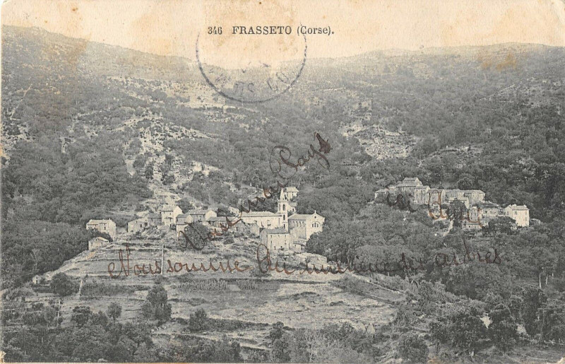 Carte postale ancienne 20 Corse Frasseto à Frasseto