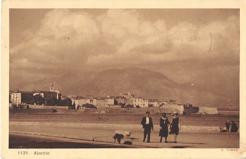 Carte postale ancienne 20 Corse Ajaccio (cpa pas courante à Ajaccio