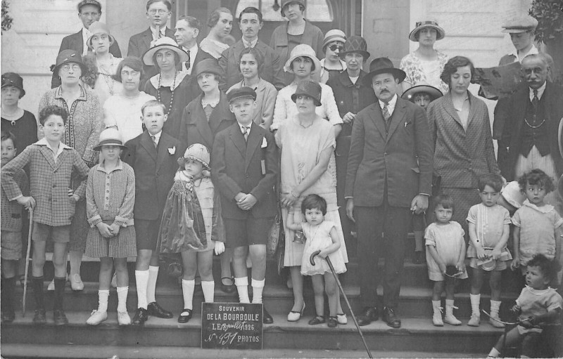 Carte postale ancienne La Bourboule Carte Photo N°1 à La Bourboule