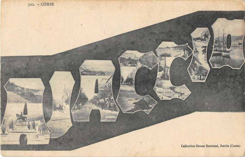 Carte postale ancienne 20 Corse Ajaccio à Ajaccio