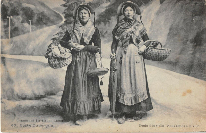 Carte postale ancienne Noste Ouvergne