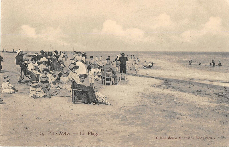 Carte postale ancienne Valras La Plage à Valras-Plage