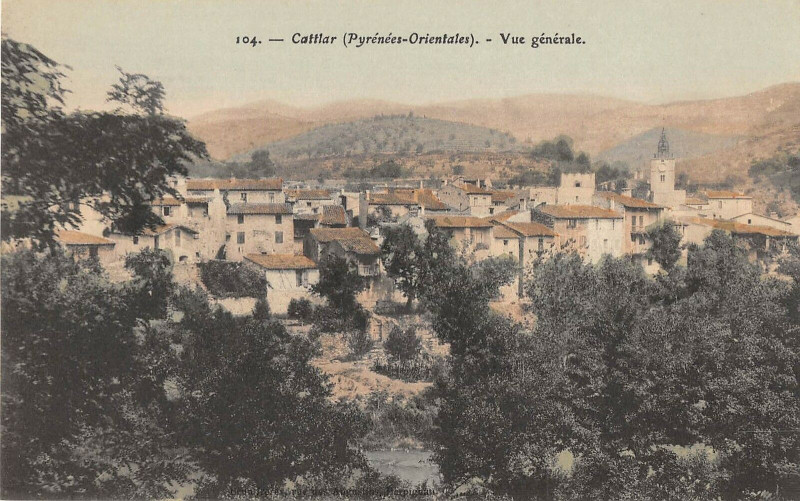 Carte postale ancienne Cattlar Vue Generale