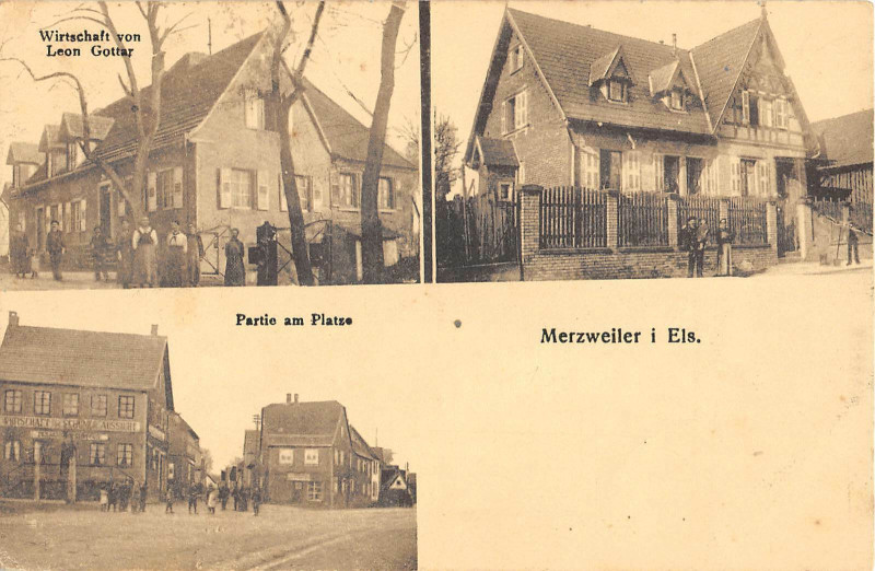 Carte postale ancienne Merzweiler I Els