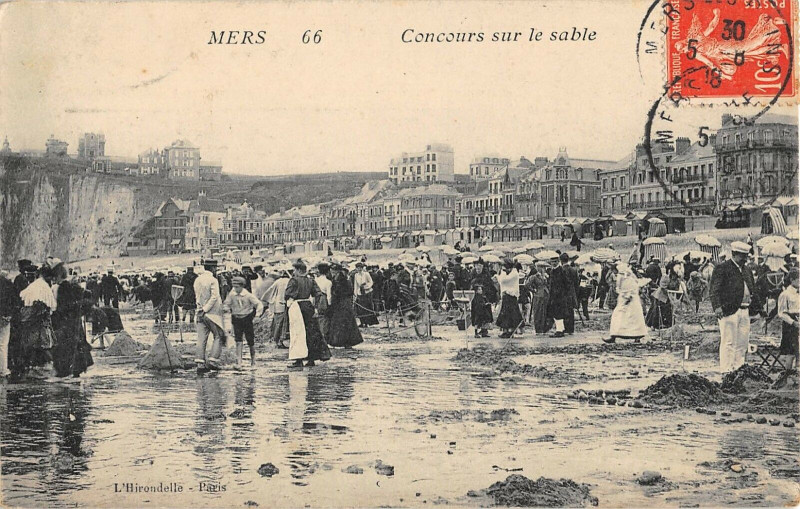 Carte postale ancienne Mers Concours Sur Le Sable
