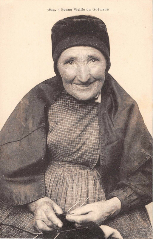 Carte postale ancienne Bonne Vieille De Guemene