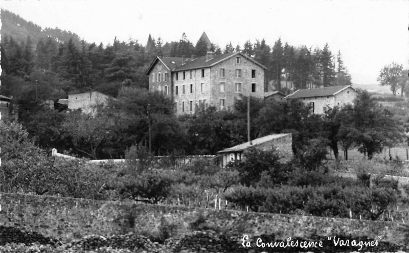 Carte postale ancienne La Convalescence Varagnes