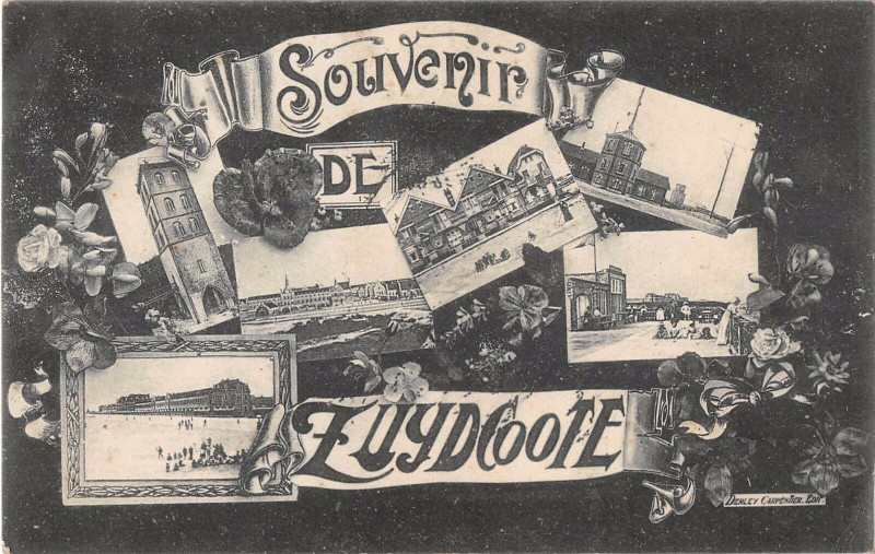 Carte postale ancienne Souvenir De Zuidcoote