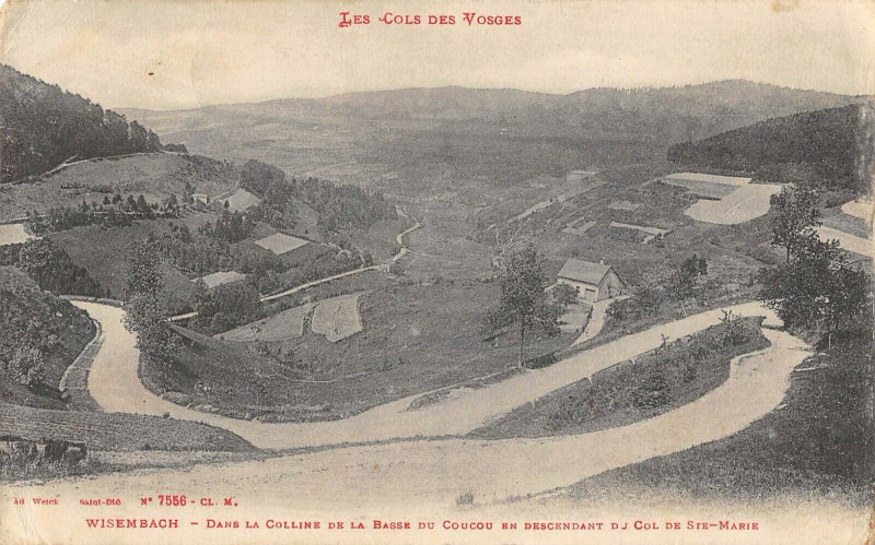 Carte postale ancienne Wissembach Dans La Colline De La Basse Du Coucou
