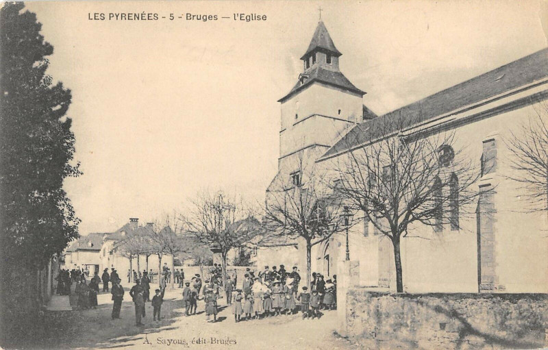 Carte postale ancienne Bruges L'Eglise