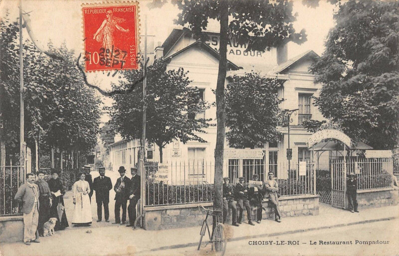 Carte postale ancienne Choisi Le Roi Le Restaurant Pompadour