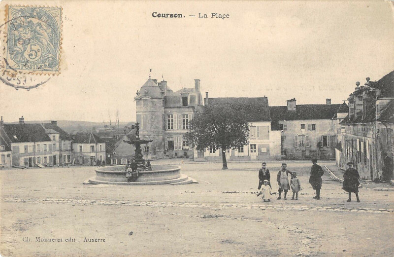 Carte postale ancienne Courson La Place