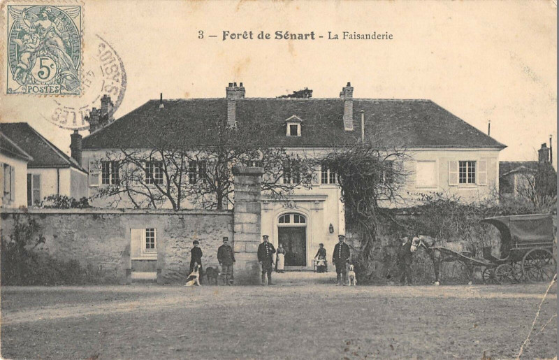 Carte postale ancienne Foret De Senart La Faisanderie