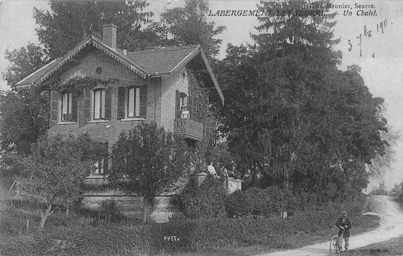 Carte postale ancienne Un Chalet à Labergement-lès-Seurre