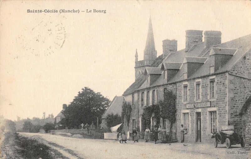 Carte postale ancienne Sainte Cecile Le Bourg