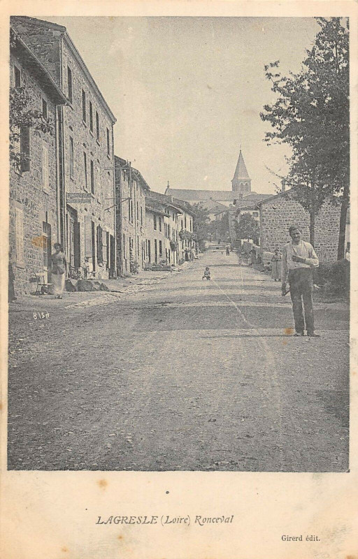 Carte postale ancienne Lagresle Ronceval