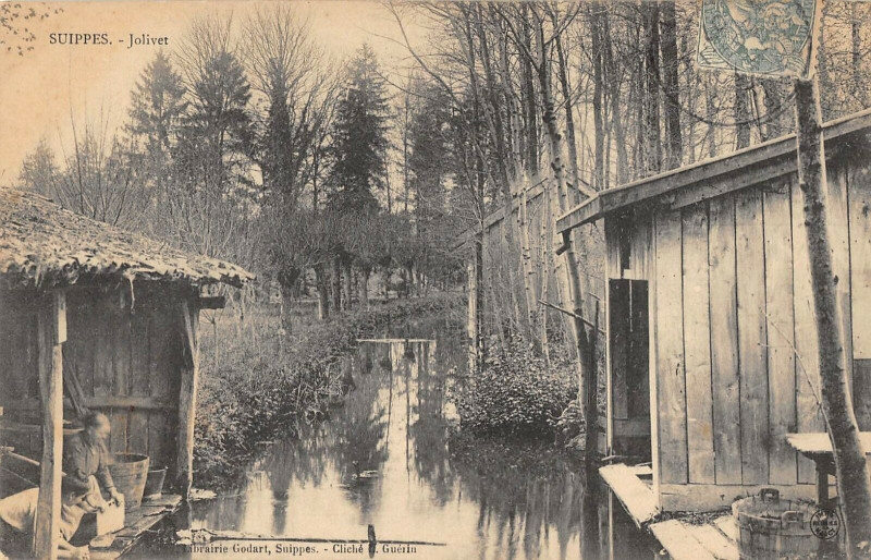 Carte postale ancienne Suippes Jolivet à Suippes