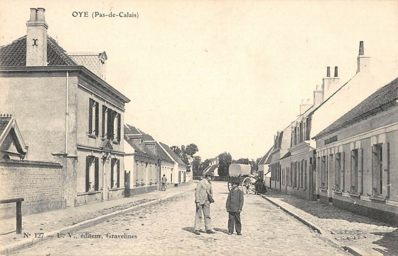 Carte postale ancienne Oye Pas De Calais à Calais