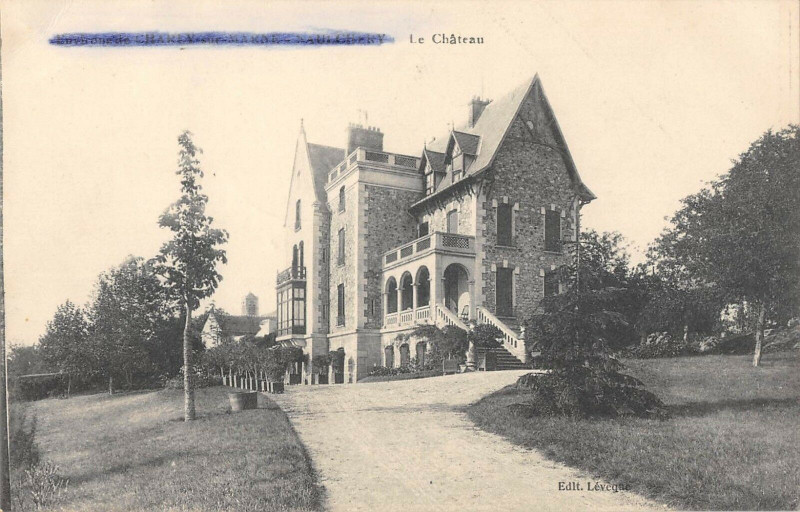 Carte postale ancienne Environs De Charly Le Chateau à Harly