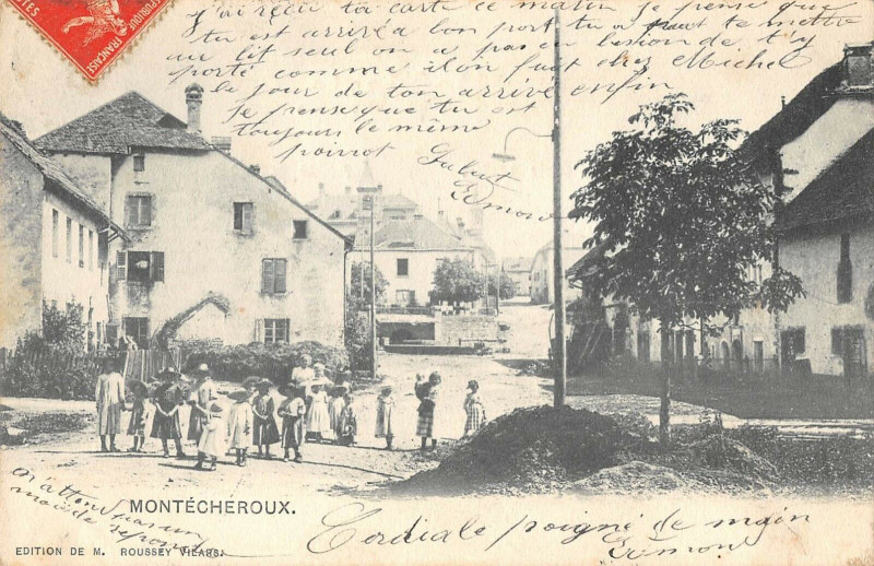 Carte postale ancienne Montecheroux à Montécheroux