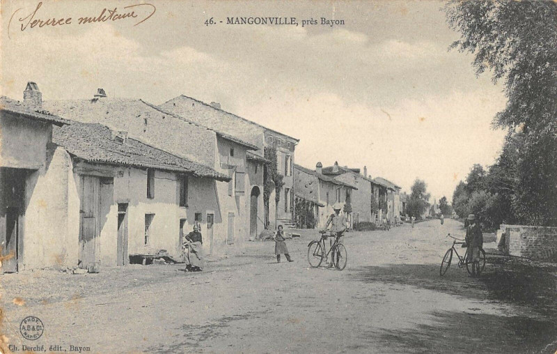 Carte postale ancienne Magonville Pres Bayon à Bayon