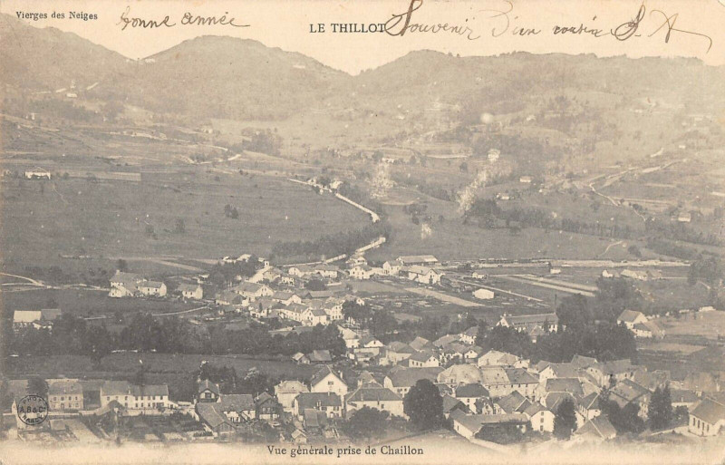 Carte postale ancienne Le Thillaot