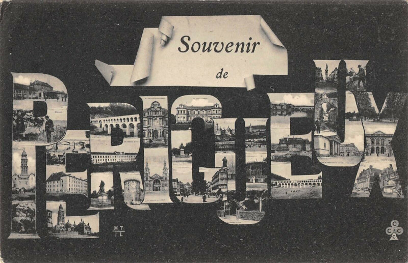 Carte postale ancienne Souvenir De Perigueux à Périgueux