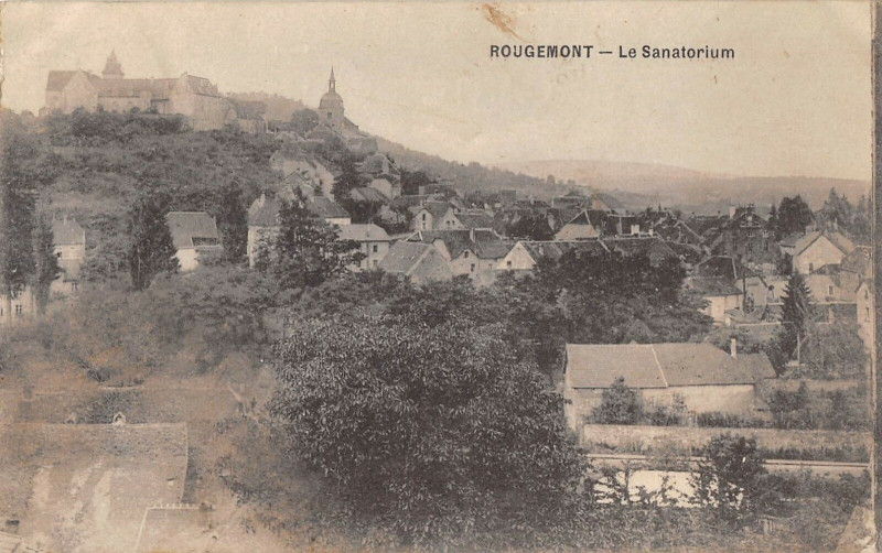 Carte postale ancienne Rougemont Le Sanatorium à Rougemont