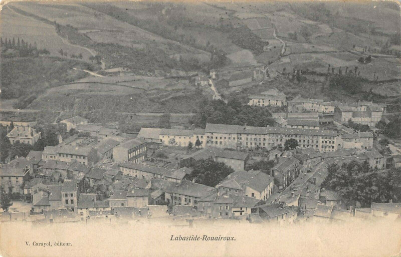 Carte postale ancienne Labastide Rouairoux à Rouairoux