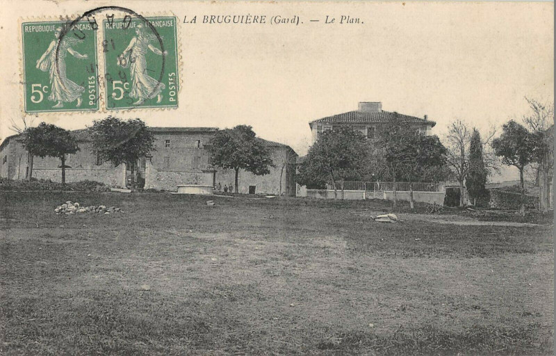 Carte postale ancienne La Bruguiere Le Plan