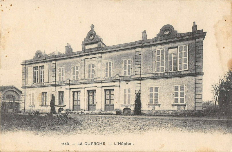 Carte postale ancienne La Guerche L'Hopital