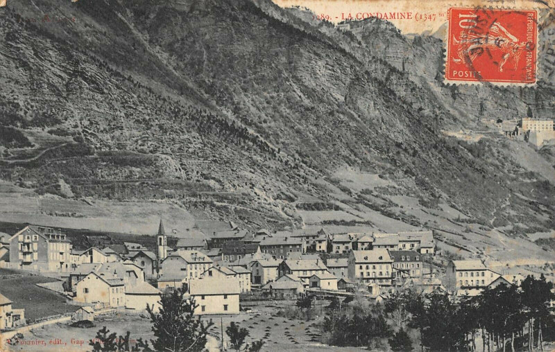 Carte postale ancienne La Condamine